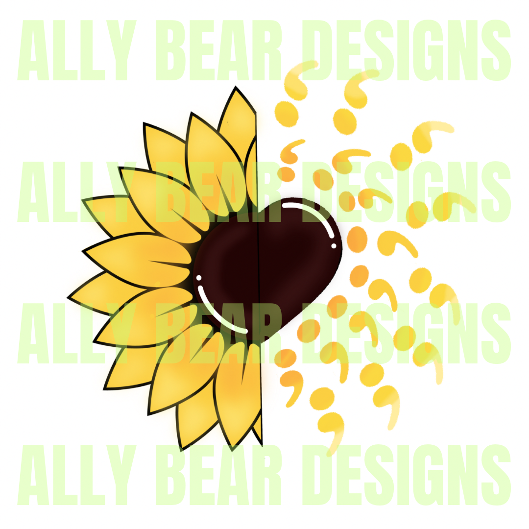 Semicolon Flower