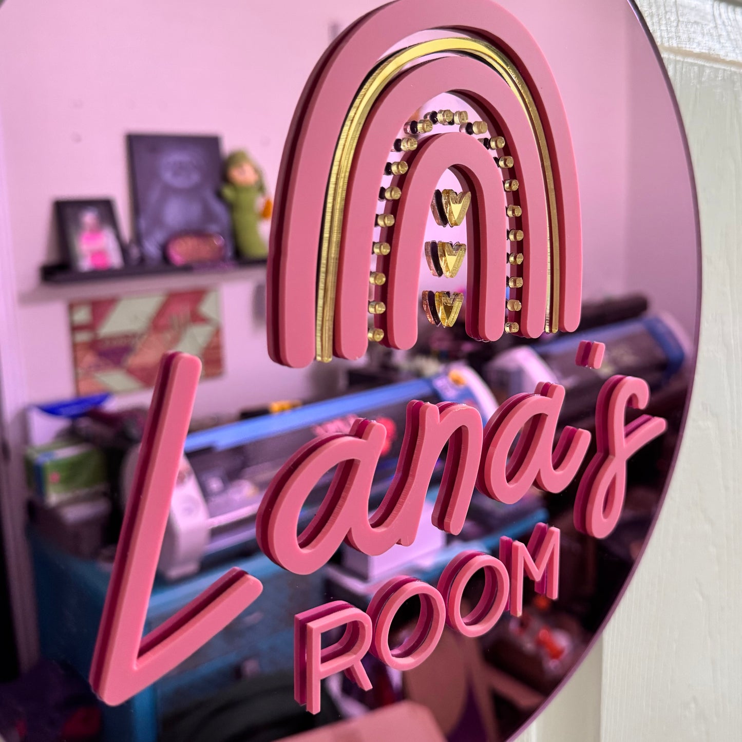 Rainbow Room Sign - Acrylic