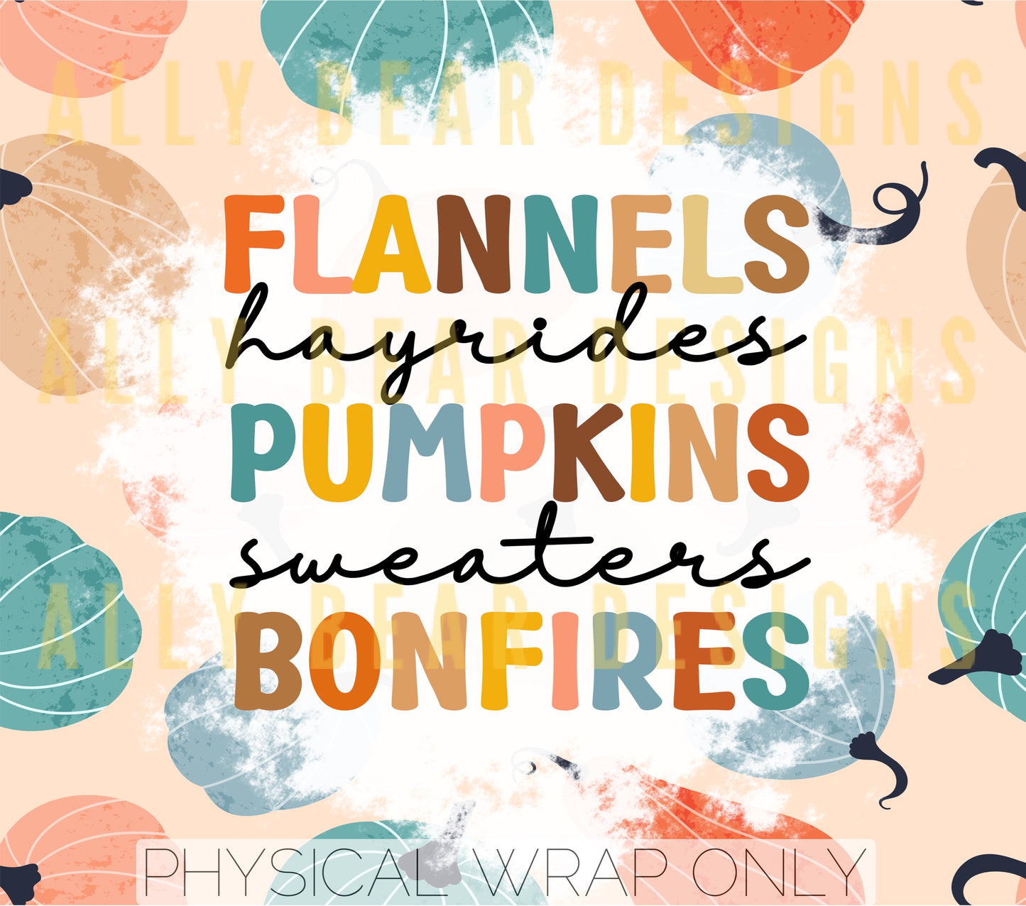 Flannels, Hayrides, Pumpkins, Sweaters, Bonfires