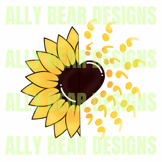 Semicolon Flower