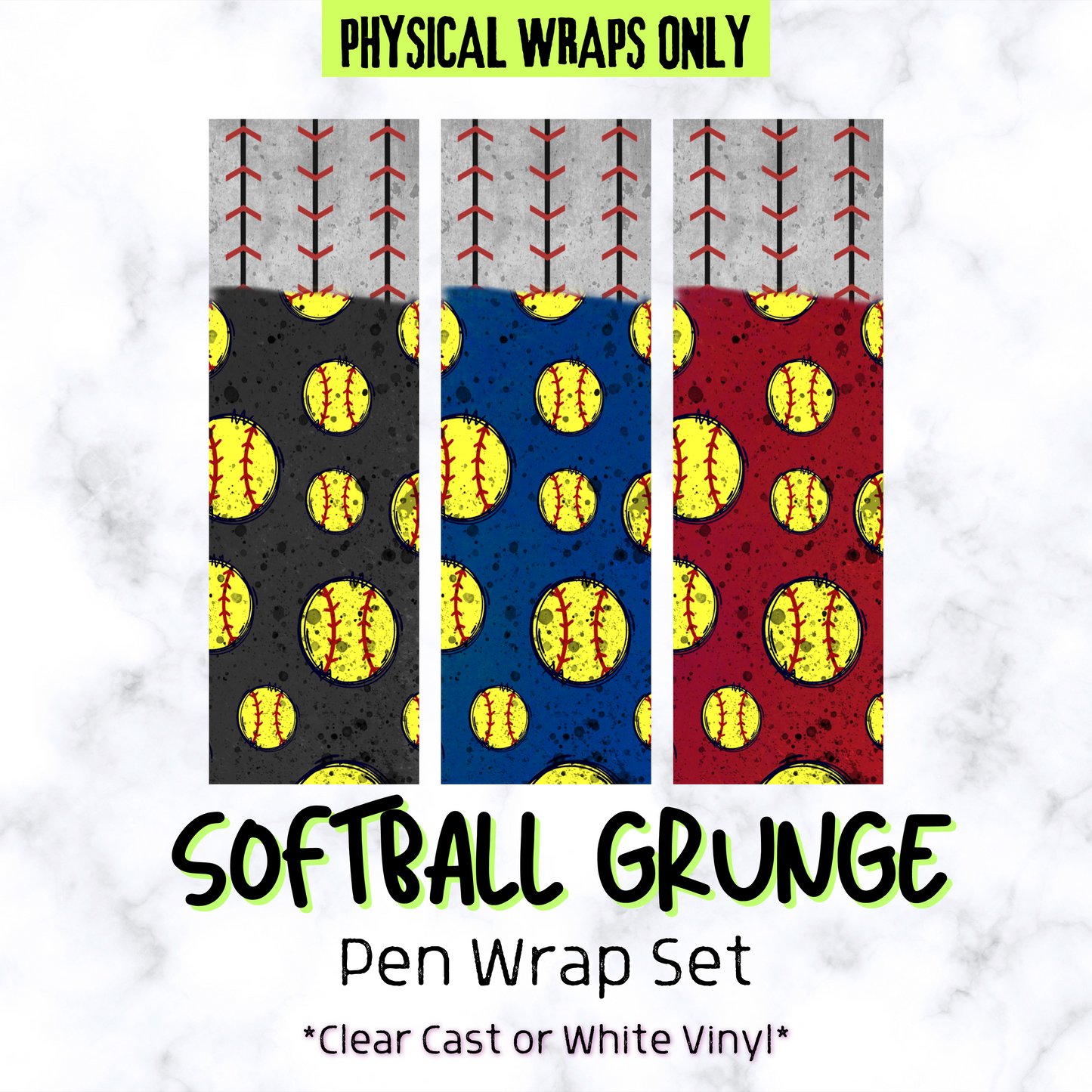 Softball Grunge
