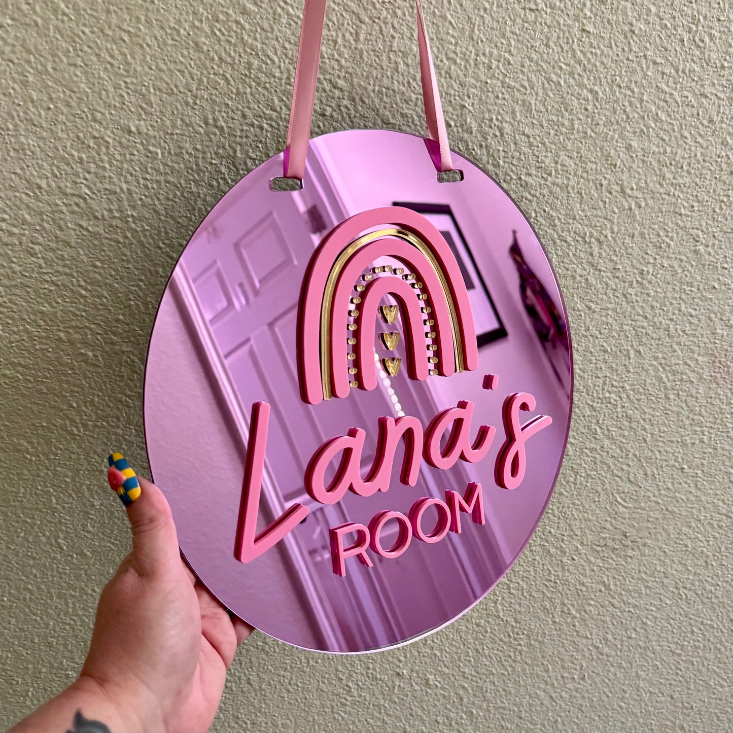 Rainbow Room Sign - Acrylic