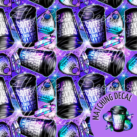 Coffee Black - Purple
