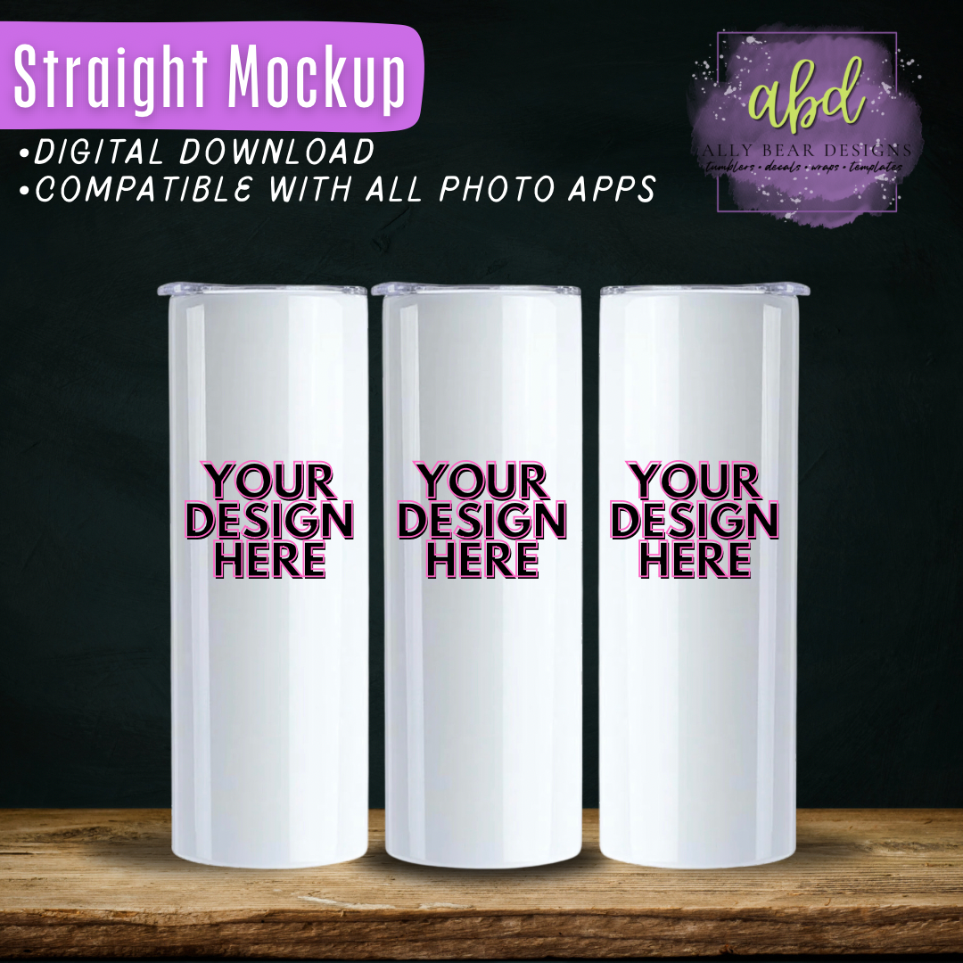 20oz/30oz/Straight/Skinny Mockup