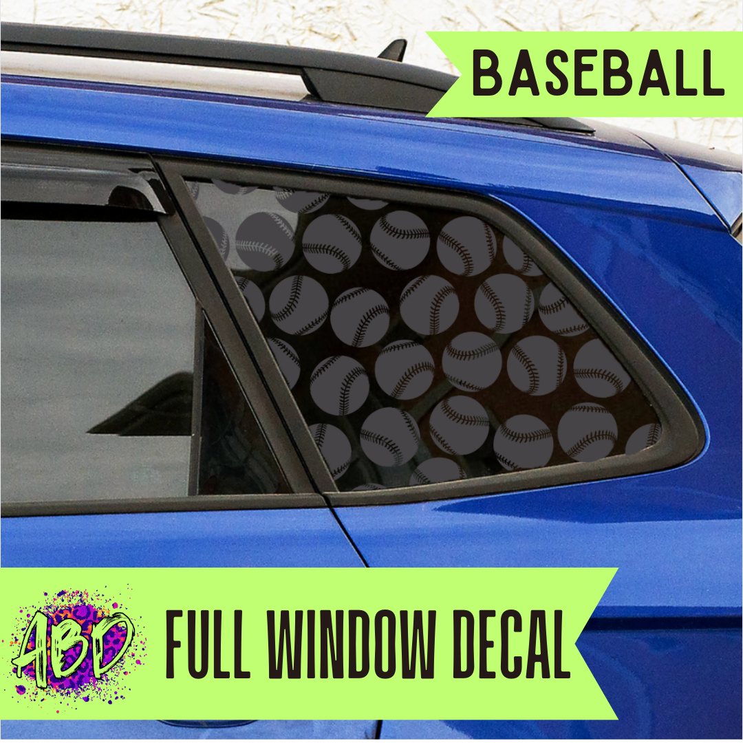 Full Window Decal - CHOOSE A DESIGN