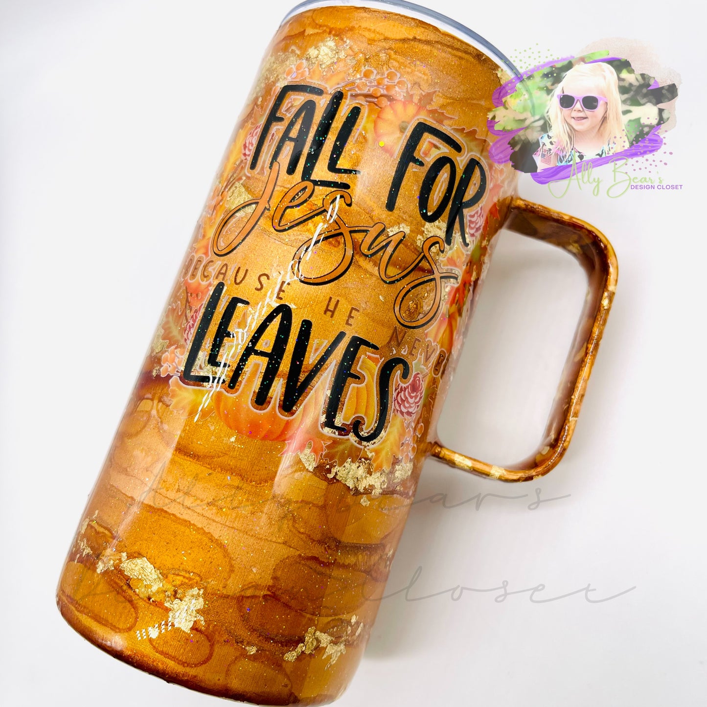 16oz Fall for Jesus w/ Handle
