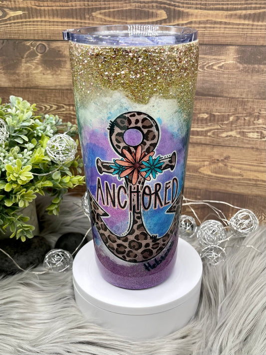 22oz Slim Anchored, Hebrews 6:19