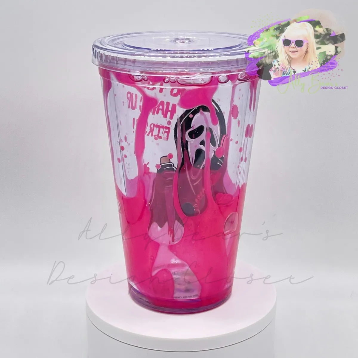 “You Hang Up First” Drip Tumbler