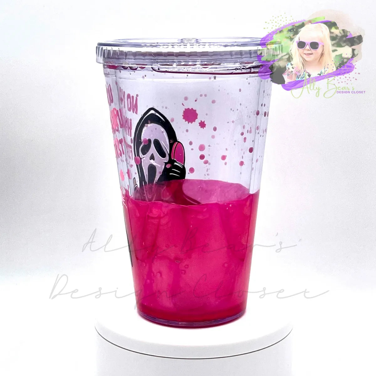 “You Hang Up First” Drip Tumbler