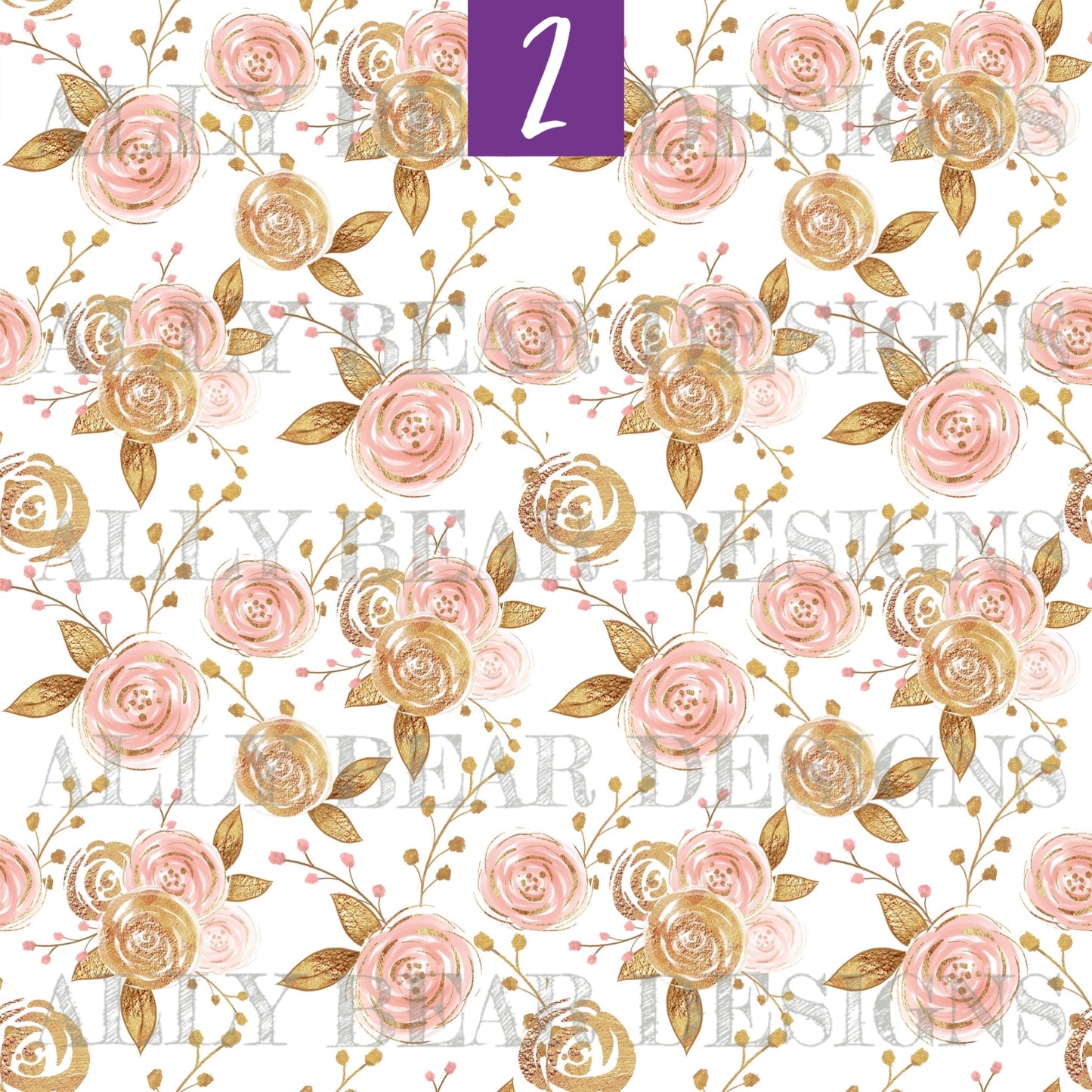 Rose Gold Blooms