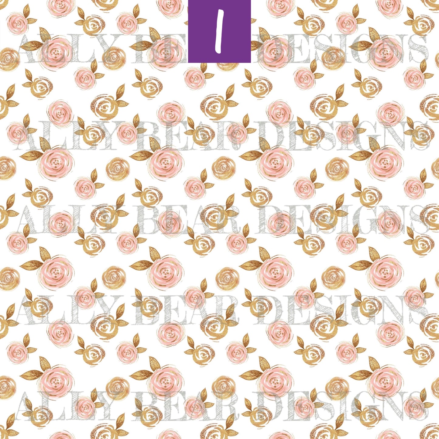 Rose Gold Blooms