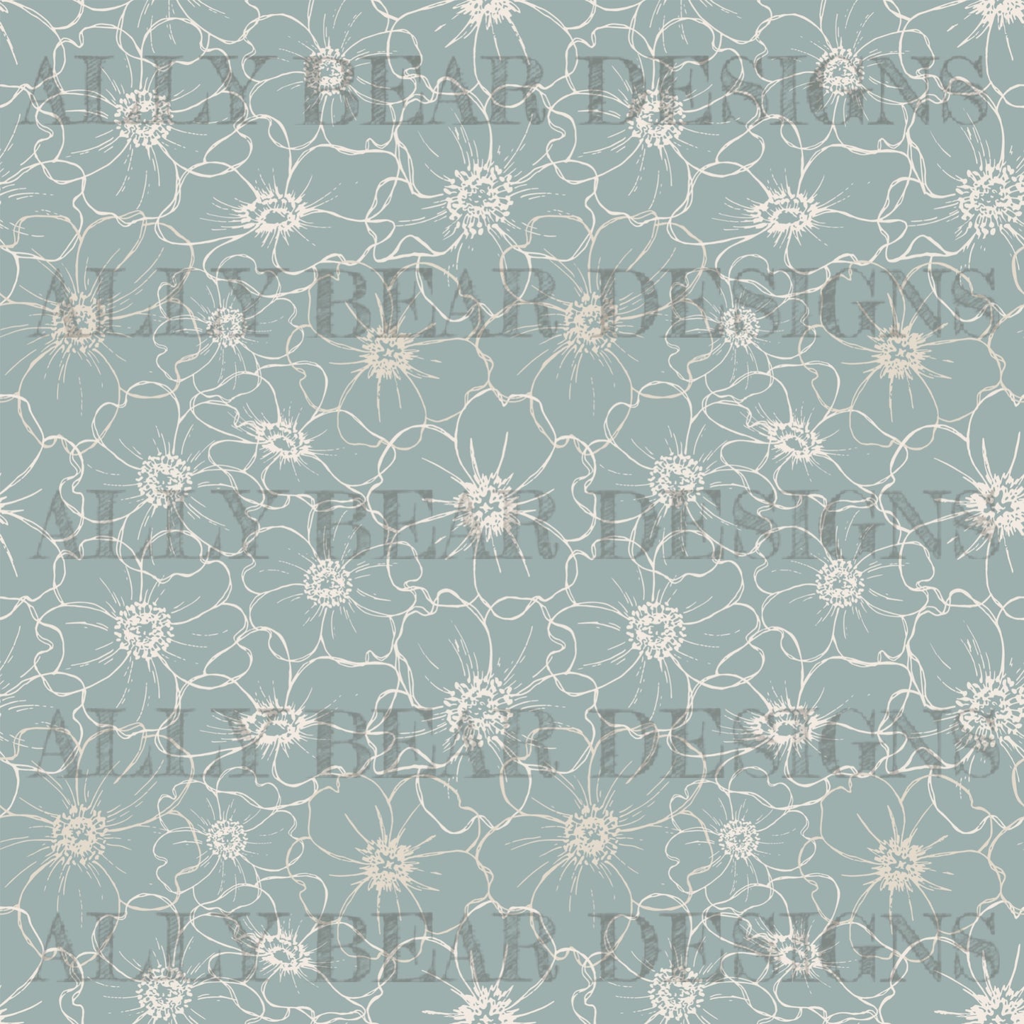Vintage Floral Fields